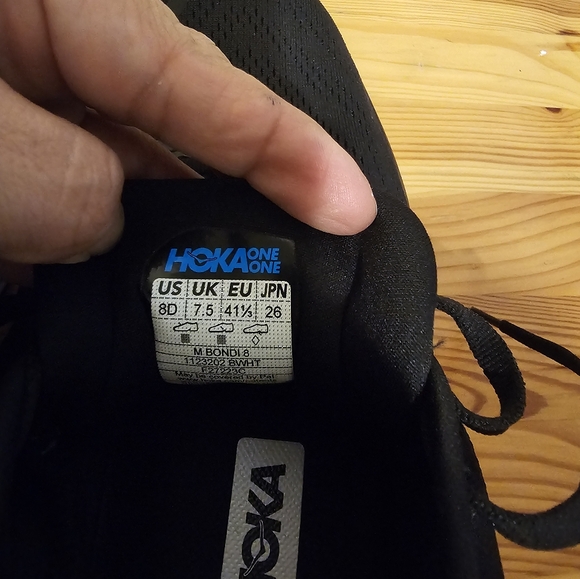 HOKA BONDI 8 - Sz8D - Picture 8 of 14